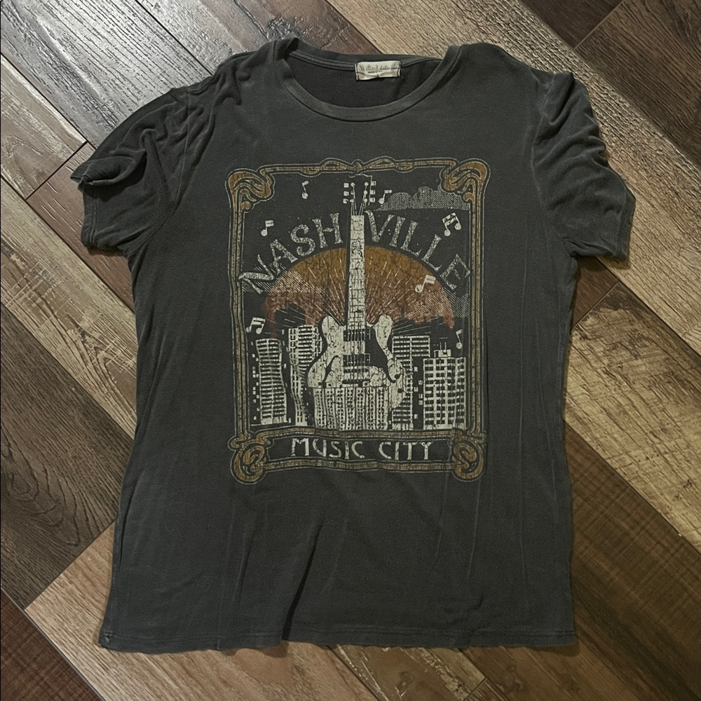 Altar'd State Black Nashville Music City Tee